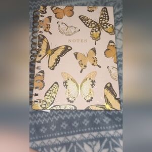 Butterfly Spiral Notebook